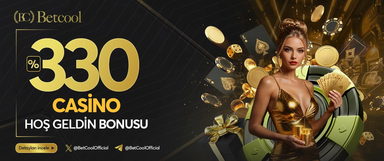 İlk üç yatırıma özel %330 casino hoş geldin bonusu