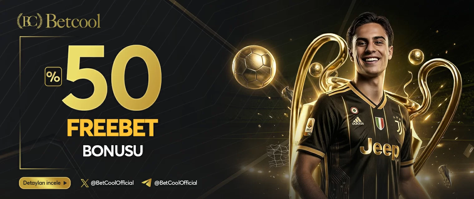 Yatırıma ek %50 freebet